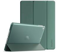 EasyAcc Funda para iPad de 9,7 pulgadas 6ª/5ª generación (NO para iPad Air 5ª generación), iPad Air 2 2018 2017, funda protectora con soporte, suspensión/activación automática, funda rígida de PC