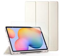 EasyAcc Funda para Samsung Galaxy Tab S6 Lite 2024 2022 2020 de 10,4 pulgadas con protector de pantalla - Ultra fina con soporte para S Pen Funda para SM-P620N/ P625N/ P610N/ P613N / P615N, Polarstern