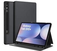 EasyAcc Funda para Samsung Galaxy Tab S9+/S9 FE+ 2023 12.4 Pulgadas, SM-X810 (Wi-Fi)/SM-X816B (5G Global)/SM-X818U, Slim Folio Protectora Tablet Carcasa, Múltiples Ángulo de Visión, Negro