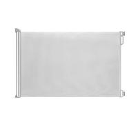 Easy Baby – Puerta retráctil bebé interior/exterior, 83,8 cm alto, extensible hasta 139,7 cm ancho