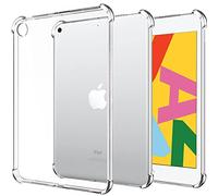easyBee Funda para iPad 9ª Generación 2021/ iPad 8ª Gen 2020/ iPad 7ª Gen 2019 10,2-Pulgadas, Carcasa Protector Trasera de Silicona Ultrafina Antigolpes, Estuche Tablet HD - Transparente