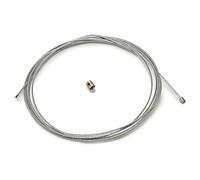 Easyboost Cable De Gas Acelerador 2,50 Metros Ø1,2mm Universal con Prisionero Cable de Gas para Carburador para Scooter 50cc Moto (1 Cable)