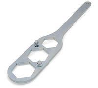 Easyboost Herramienta Llave Bloqueo de Embrague para Scooter 50 Aerox Jog-R Mach-G Booster Bw's Rocket Next Nitro Ovetto Speedfight Buxy Zip NRG Vespa GY6 -Tuerca 34, 39 y 41mm-Desmontaje Universal