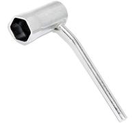 Easyboost Llave de Bujía 2 Tiempos 21 mm Scooter Motocicleta AM6 Derbi Yamaha Aerox Jog-R DT Rieju TZR Vespa Puch Motosierra Segadora Desbrozadora Bujía de Encendido M14