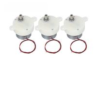 EasyByMall 2 motores de reducción de engranajes de alto par CC 6 V 5 RPM con doble eje plano para iluminación de escenario, sistemas de alarma y dispositivos eléctricos