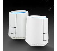 EasyByMall Actuador eléctrico de calefacción por suelo radiante con control de temperatura constante, válvula termostática NO/NC para control de zona de colector, material PC/ABS, fácil instalación