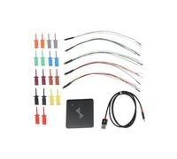 EasyByMall Analizador lógico USB de 16 canales, 24 MHz, interfaz tipo C de alta velocidad con SDRAM de 256 MB para análisis de PC Windows Mac Linux