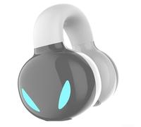 EasyByMall Auriculares impermeables con cancelación de ruido con diseño de clip para los oídos para una conectividad perfecta para Xiaomi, perfectos para estilos de vida activos (gris)