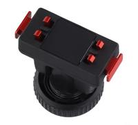 EasyByMall Base magnética para cámara de acción, 4,6 x 3,2 x 4,4 cm, base magnética de liberación rápida para Insta360 X5: ligera, ajustable y estable