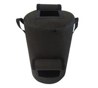 EasyByMall Bolsa de abono no tejida para residuos orgánicos, hojas y restos de cocina, contenedor de fermentación probiótica para fertilizantes de jardín, reutilizable, 5 galones, 19 L