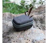 EasyByMall Bolsa de almacenamiento para DJI Mic Mini, de nailon, a prueba de golpes, con gancho de seguridad para la mano, bolsa de almacenamiento, funda rígida de protección, como lo muestra la