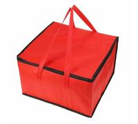 EasyByMall Bolsa de entrega de alimentos de 14 pulgadas con película de aluminio para un mejor aislamiento, para actividades al aire libre, como lo muestra la imagen