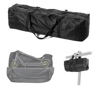 EasyByMall Bolsa de transporte plegable para scooter eléctrico Xiaomi Pro, Ninebot Max/G30P/G30LP/ES - Tela Oxford resistente, 125 x 45 x 25 cm, color negro
