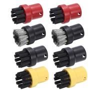 EasyByMall Boquillas de nailon y acero inoxidable para aspiradora de vapor Karcher SC1 SC2 CTK10 SC3 SC4 SC5 SC7 Accesorios de piezas de aspiradora de vapor