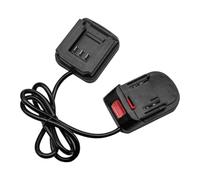 EasyByMall Cable adaptador de batería de 18 V con gancho de cintura, convertidor de cable de extensión de 1,06 m para herramientas eléctricas Makita BL1830 BL1840 BL1850 a Dayi