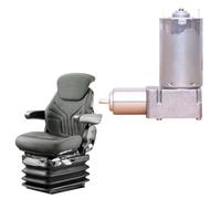 EasyByMall Compresor de asiento neumático de 12 V para Grammer Maximo Actimo Primo Compacto LS95 MSG75 MSG90.3C MSG93 MSG95 MSG97, OEM GR1220254