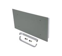 EasyByMall Cubierta de skimmer de piscina para piscinas sobre el suelo, preparación para el invierno para evitar daños por congelación y desechos, sello de espuma de alta densidad resistente a los