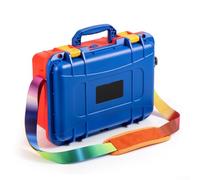 EasyByMall for Nintendo for Switch Accessory Organizer , Waterproof, and Portable Design (Blue-Green )