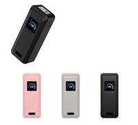 EasyByMall Funda de silicona suave para Anker Prime Power Bank 26250mAh 300W, funda protectora con recortes precisos, piel ligera a prueba de golpes