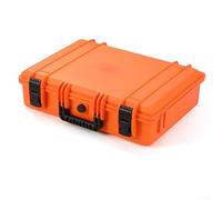 EasyByMall Funda rígida impermeable con espuma personalizada para Starlink Mini, ideal para soluciones de viaje seguras, Orange