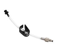 EasyByMall Kit de purga de freno hidráulica compatible con SRAM APEX CODE G2 FORCE RED GUIDE NIVEL RIVAL MAVEN DB8, cabezal de inyección de metal de plástico para mantenimiento de bicicletas