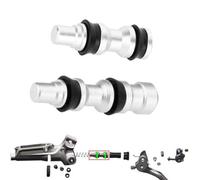 EasyByMall Kit de reparación de pistón de palanca de freno de bicicleta de aleación de aluminio para SRAM Guide R/RSC/Ultimate y DB5/Level/TLM, tubo corto y largo con anillos de sellado