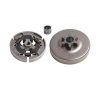 EasyByMall Kit de rodamientos de tambor de embrague de piñón compatible con piezas de repuesto de motosierra 020T 020 MS 200T MS 200