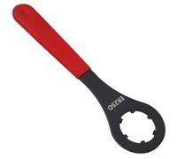EasyByMall Llave de gancho en C para tuerca de portabrocas ER16 ER20 ER25 ER32 - Llave de acero forjado para mantenimiento del husillo de herramienta rotatoria, 55-62 mm (ER25)