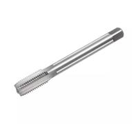 EasyByMall Macho de rosca métrica M16 x 2, flauta recta extralarga de 130 mm, HSS 6542, herramienta de roscado para máquina CNC de acero inoxidable, hierro y cobre