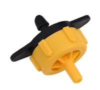 EasyByMall Paquete de 100 goteros compensadores de presión para riego de jardín, caudal de 2/4/8 L/H, conexión de 4 mm, rociadores de ahorro de agua para plantas, césped, agricultura