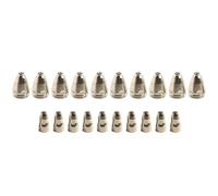 EasyByMall Paquete de 20 consumibles cortadores de plasma P80, boquillas y electrodos para antorchas CUT50P CUT60P no táctiles, metal y loza