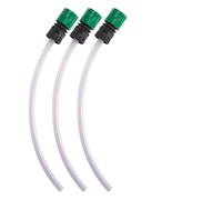 EasyByMall Paquete de 3 adaptadores de lavadora de alta presión de conexión rápida para batería de litio WORX, conector de botella a prueba de fugas con extensión de 15 pulgadas para una limpieza