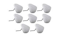 EasyByMall Paquete de 8 almohadillas de microfibra para limpiadores de vapor, compatibles con Vax, Vileda, Neo y Triangular, paños de repuesto lavables a máquina, 27 x 21 cm