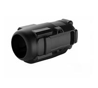 EasyByMall Protector de maletero de goma compatible con llave de impacto DeWalt de 20 V DCF891 DCF892, cubierta protectora de goma para resistencia al polvo y a los impactos, color negro