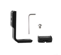 EasyByMall Soporte magnético para cámara de acción, 10 x 7,4 x 2 cm, soporte magnético de liberación en forma de L de aluminio para Insta360 X5/X4