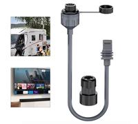 EasyByMall Starlink - Adaptador Ethernet para Gen 3 estándar V3 y Mini, convertidor RJ45 Plug and Play con kit impermeable para RV y uso en exteriores
