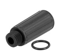 EasyByMall Tapa de ventilación para compresor de aire, rosca M15 x 1,5 mm con junta de junta, sombrero de aceite de plástico de ingeniería para accesorios de bomba
