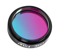 EasyByMall Telescopio de 1.25 pulgadas UHC Filtro para Astronomía, Reducción de la contaminación lumínica, mejora del contraste de la nebulosa, accesorio ocular compatible con rosca británica