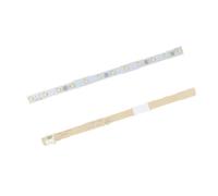 EasyByMall Tira de luz LED para refrigerador Electrolux EHE4809GDS E109769, reemplazo de lámpara de refrigeración de 12 V CC, visibilidad brillante de nergética