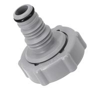 EasyByMall Válvula de drenaje P6H1419, válvula de retención de 2 puertos, cuerpo de plástico, adaptador de drenaje para drenaje de manguera de piscina, repuesto del adaptador de manguera de drenaje