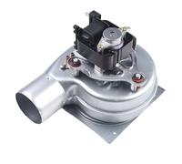 EasyByMall Ventilador de chimenea de 35 W, resistente a altas temperaturas, con motor sin escobillas de bajo ruido, 220 V para calefacción de armario de barbacoa