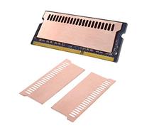 Easycargo Kit disipador calor RAM memoria para portátil, disipador calor cobre, almohadilla disipador calor para refrigeración portátil memoria RAM SODIMM DDR4 DDR3