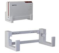 EasyClick - Soporte de pared para AVM Fritz!Box 5690 Pro, también como soporte de techo, se puede montar en cualquier dirección, incluye material de montaje.