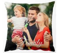 Easycosy Cojin Personalizado con Foto, 30x30, Cojín con Terciopelo - Personalizada con Impresión a Doble Cara, Regalos Personalizados para Recordar el Amor (Relleno Opcional)