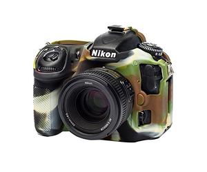 EasyCover by Bilora Carcasa de Silicona para Nikon D500 Camuflaje