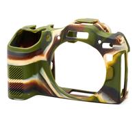 EasyCover Funda protectora de silicona para Canon R8 camuflaje