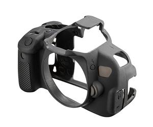 Easycover ECC650D - Funda de Silicona para Canon 650D/700D, Color Negro