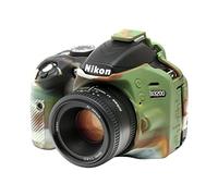Easycover ECND3300C - Funda de Silicona para Nikon D3300 / D3400, Color Camuflaje