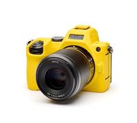 easyCover Funda protectora de cámara de silicona para Nikon Z5 II Amarillo