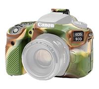 EASYCOVER Funda Silicona P/Canon 90D Camuflaje